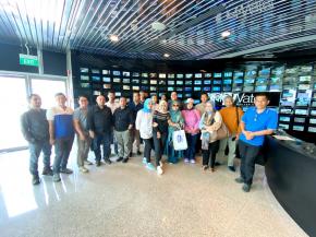 Prodi Magister Manajemen FE UBB Kunjungi NEWater Visitor Centre di Singapura